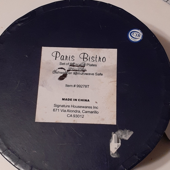 Paris Bistro plates - Picture 11 of 11